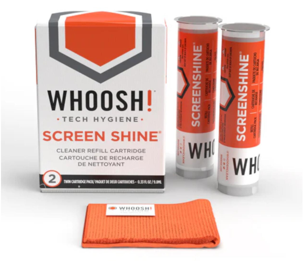 Whoosh Eco refill - kartridż uzupełniający do Screeshine 2 x 500ml WHOOCTG2PK473 - 1244660 - zdjęcie 3